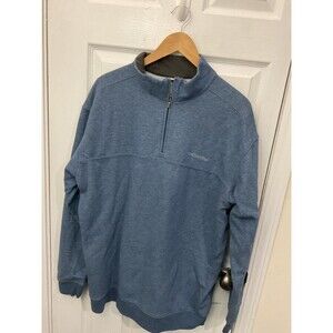 Columbia Men's Blue Half-Zip Pullover Sweatshirt XXL